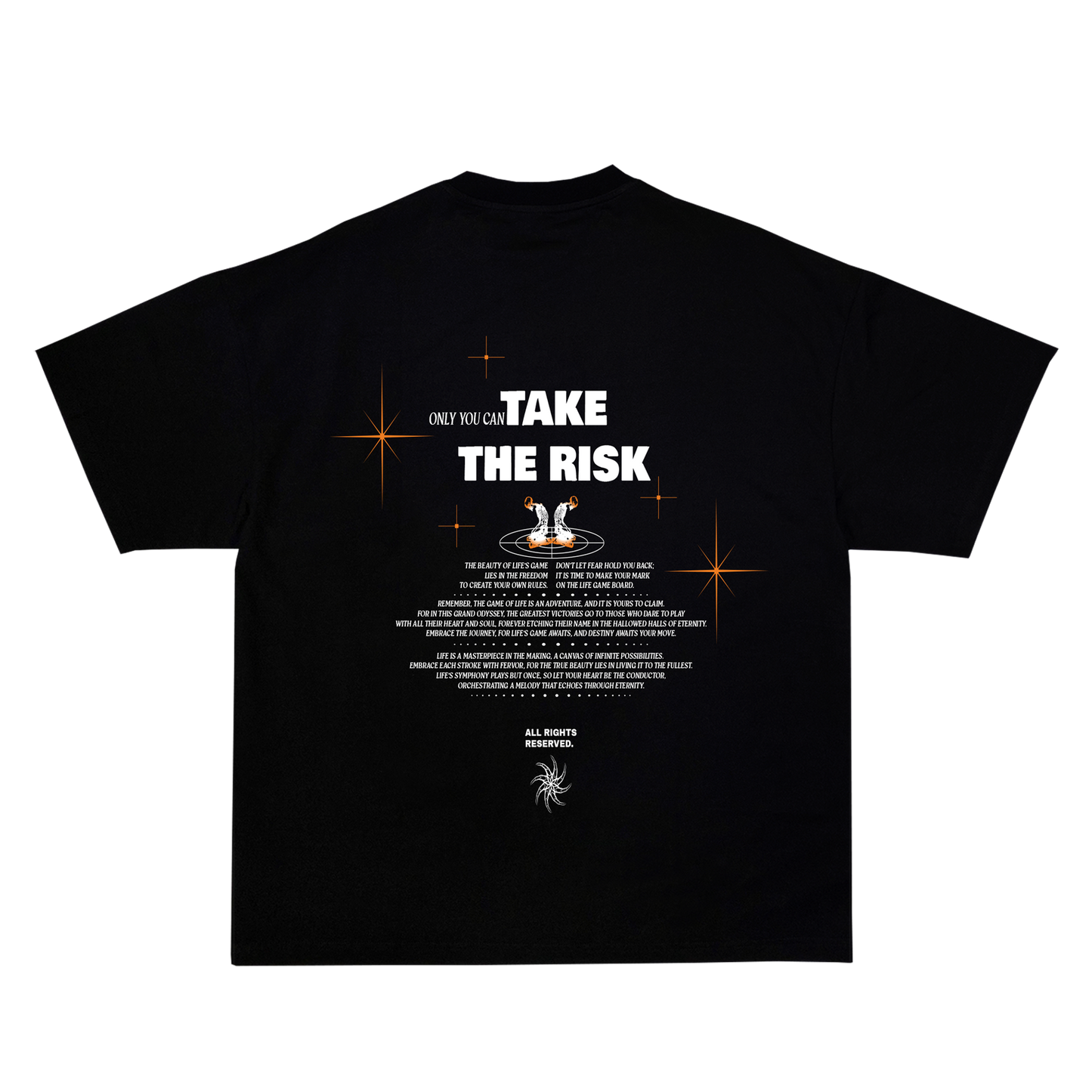 TAKE THE RISK TEE